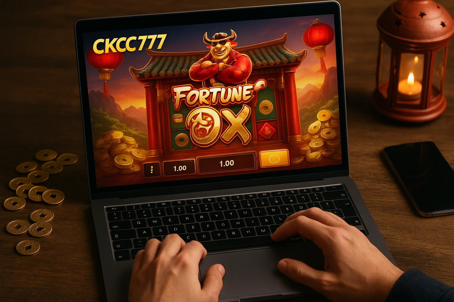 Fortune Ox no CKC777 - Aposte Agora e Reivindique Seus Ganhos