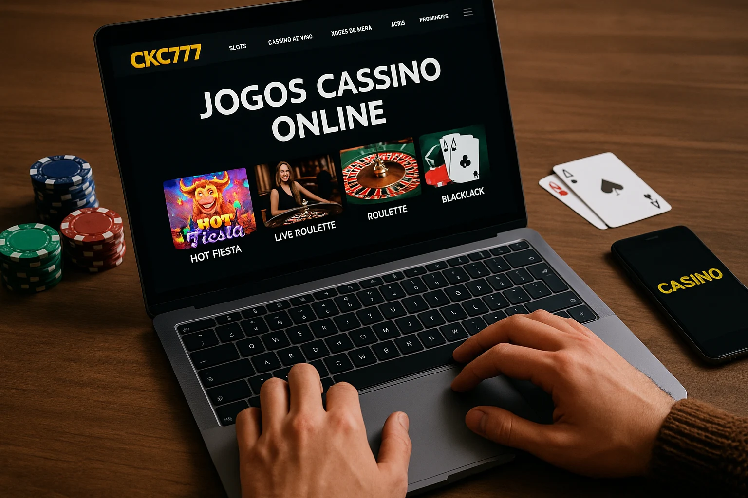 Jogos de cassino online inovadores e emocionantes na CKC777