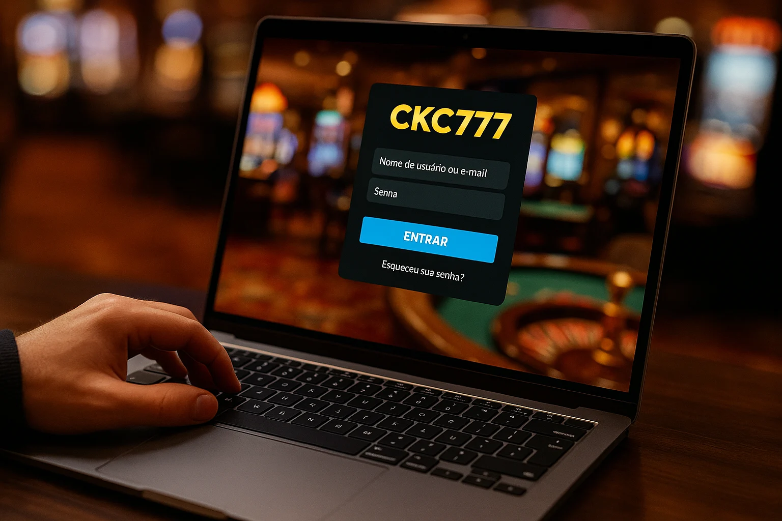 Não Perca tempo, o rRgistro na site CKC777